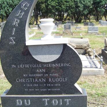 TOIT Christiaan Rudolf, du 1915-1974