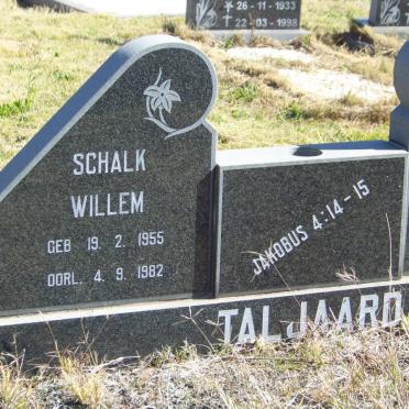 TALJAARD Schalk Willem 1955-1982 &amp; Maria Magdalena 1956- _2