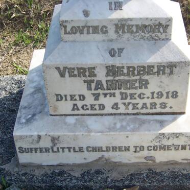 TANNER Vere Herbert -1918