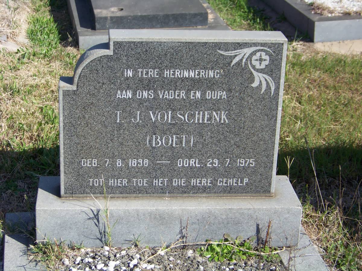 VOLSCHENK T.J. 1898-1975