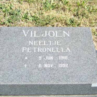 VILJOEN Neeltje Petronella 1916-1992