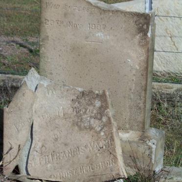 WARD Joseph Francis -1907