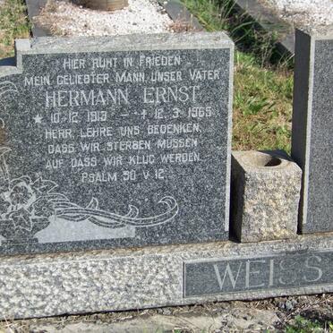 WEISS Hermann Ernst 1913-1965