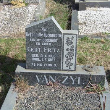ZYL Gert Fritz, van 1900-1967