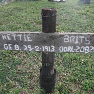 BRITS Hettie 1913-2009
