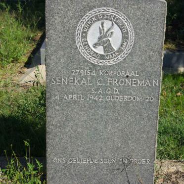 FRONEMAN Senekal C. -1942