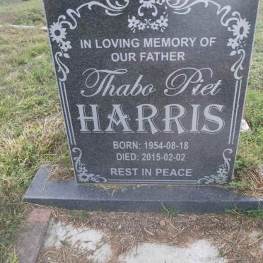 HARRIS Thabo Piet 1954-2015