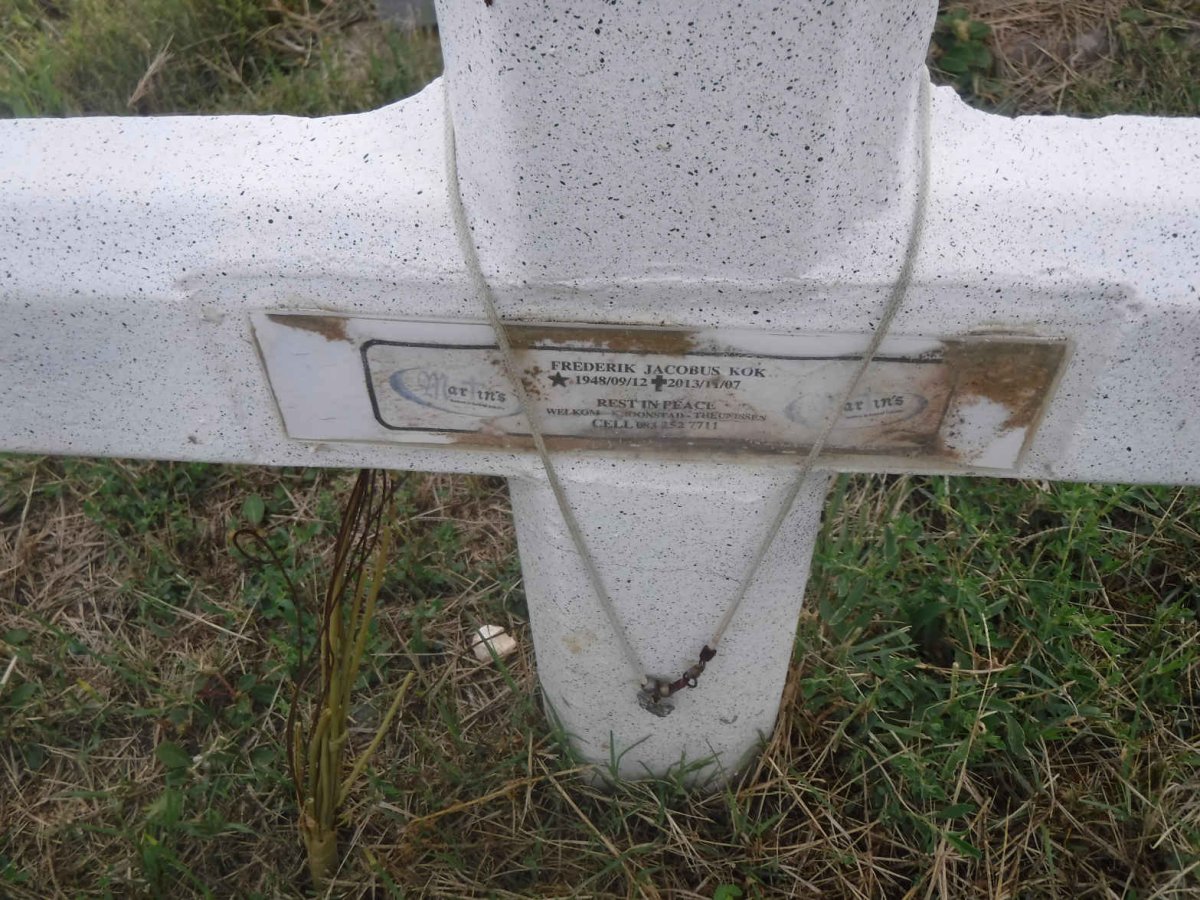 KOK Frederik Jacobus 1948-2013