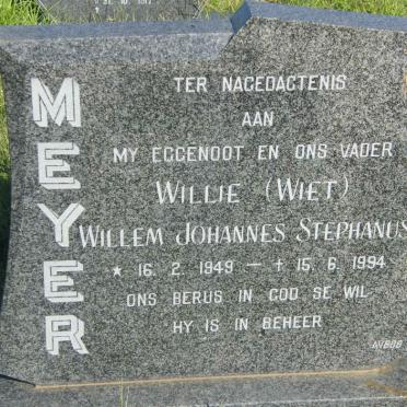 MEYER Willem Johannes Stephanus 1949-1994