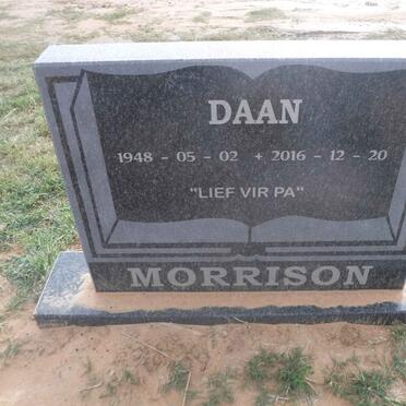 MORRISON Daan 1948-2016