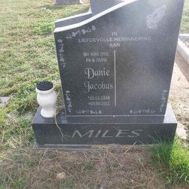 MILES Danie Jacobus 1948-2011