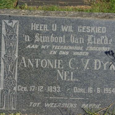 NEL Antonie C.v.Dyk 1893-1954