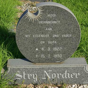 NORDIER Stry 1922-1990