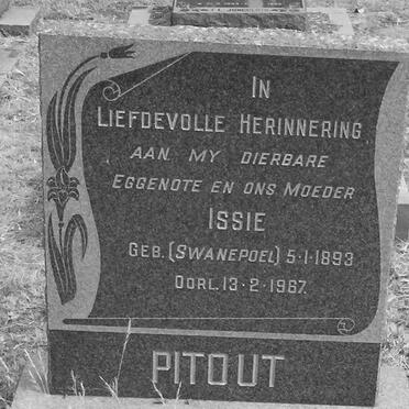 PITOUT Issie nee SWANEPOEL 1893-1967