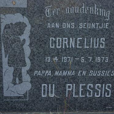 PLESSIS Cornelius, du 1971-1973