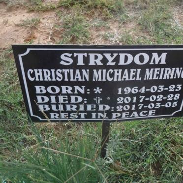 STRYDOM Christian Michael Meiring 1964-2017