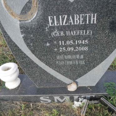 SMIT Elizabeth nee HAEFELE 1945-2008