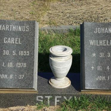 STEYN Marthinus Carel 1899-1978 &amp; Johanna Wilhelmina 1913-1988