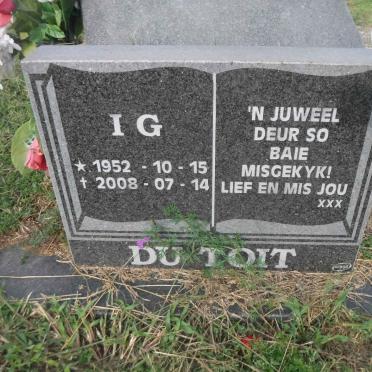 TOIT I.G., du 1952-2008