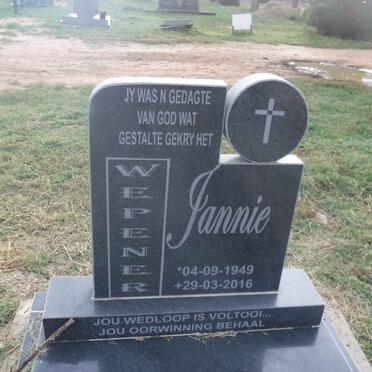 WEPENER Jannie 1949-2016