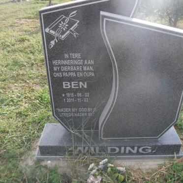 WILDING Ben 1915-2011