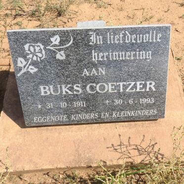 COETZER Buks 1911-1993