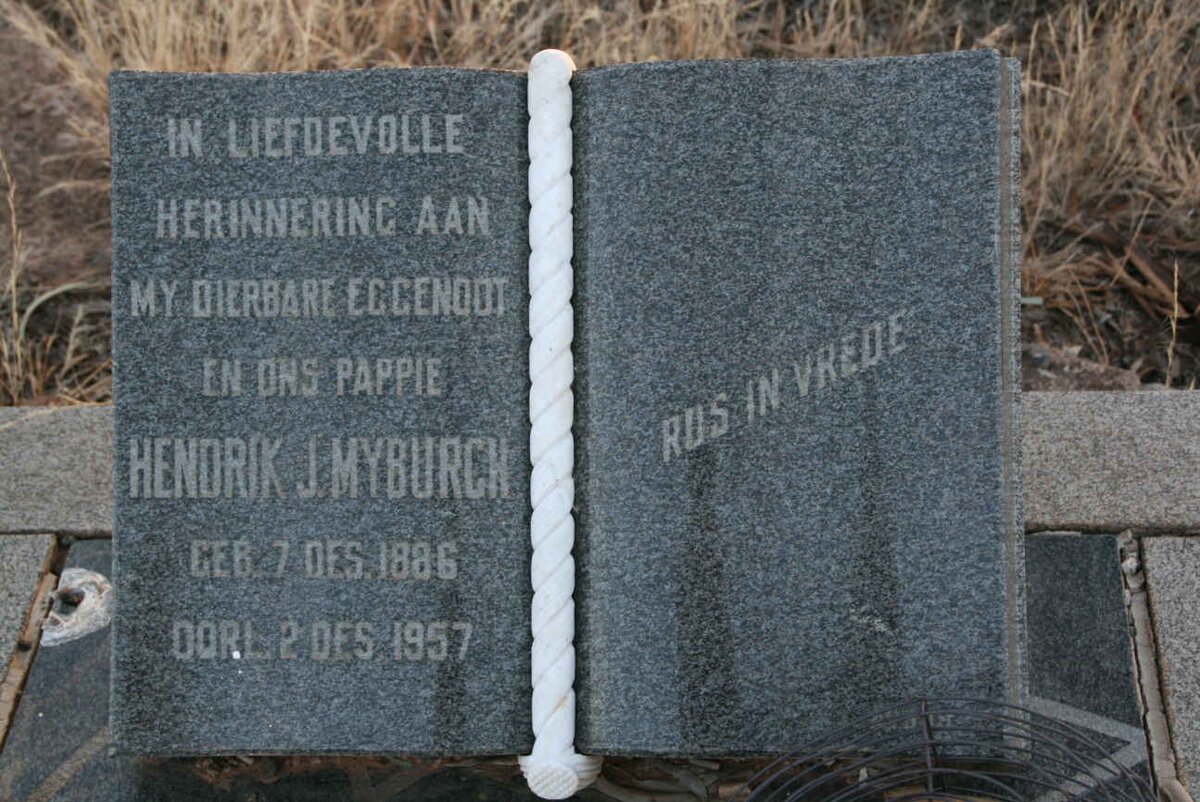 MYBURGH Hendrik J. 1886-1957