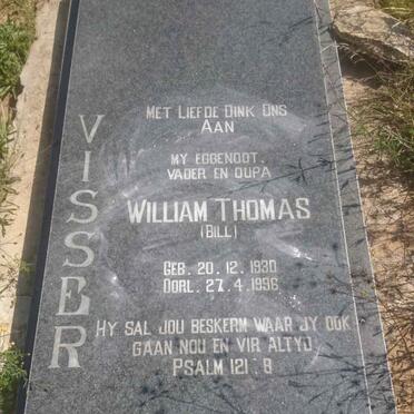 VISSER William Thomas 1930-1996