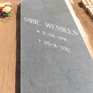 WESSELS Sarie 1941-2012