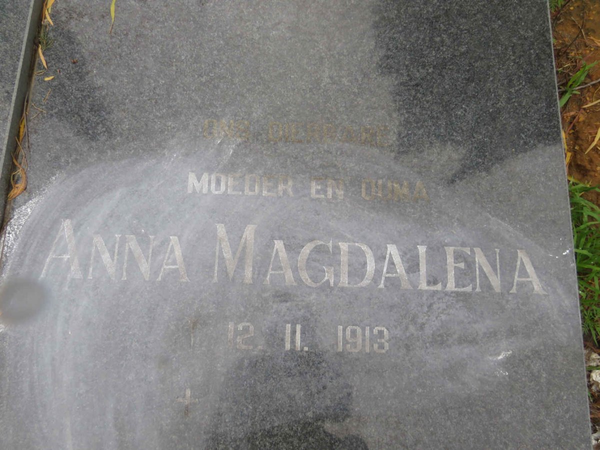 AUCAMP Anna Magdalena 1913-