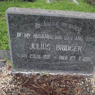 BRIDGER Julius 1891-1962