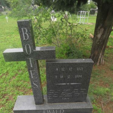 BOTES Ewald 1971-1994