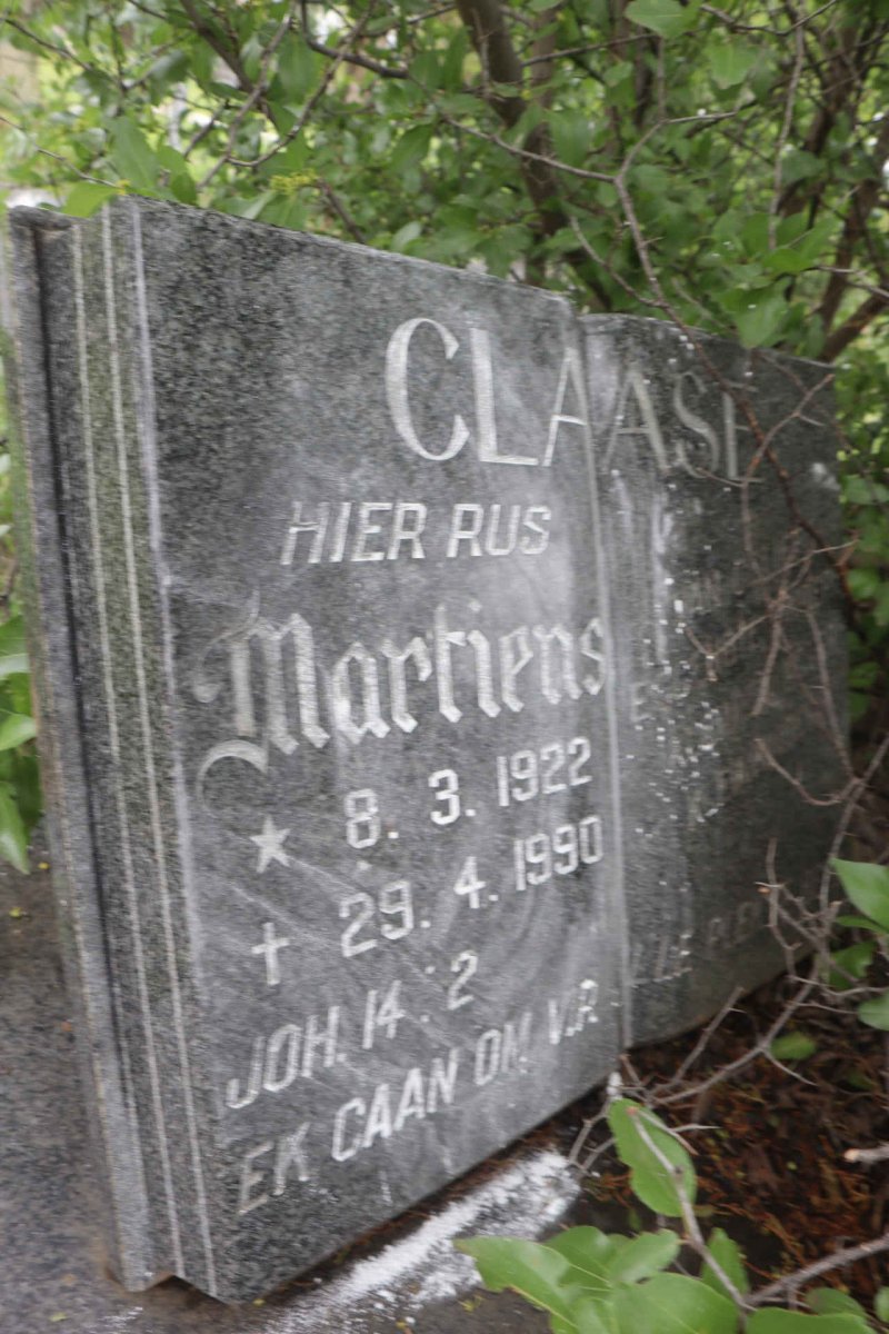 CLAASE Martiens 1922-1990