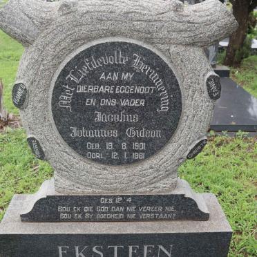 EKSTEEN Jacobus Johannes Gideon 1901-1961
