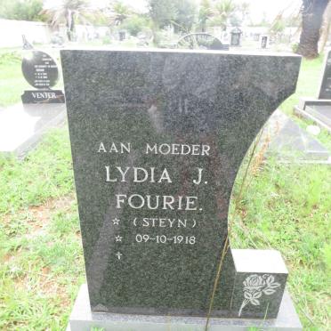 FOURIE Lydia J. nee STEYN 1918-