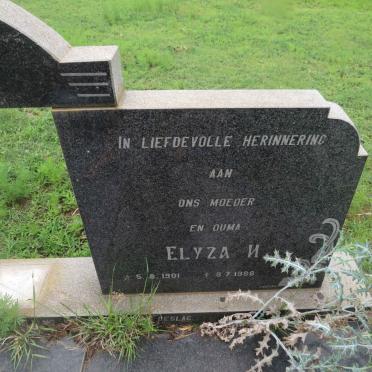 HAVENGA Wessel Johannes 1900-1983 &amp; Elyza H. 1901-1988