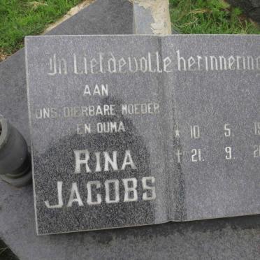 JACOBS Rina 1915-2000