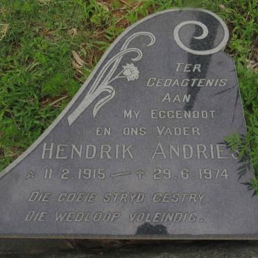 KOTZE Hendrik Andries 1915-1974