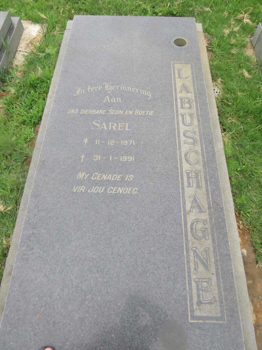 LABUSCHAGNE Sarel 1971-1991