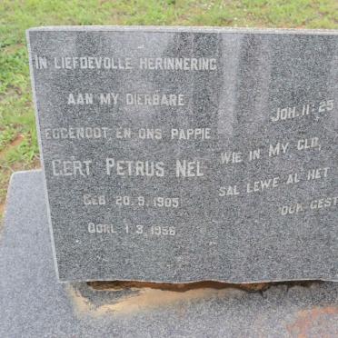 NEL Gert Petrus 1905-1956