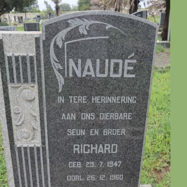 NAUDE Richard 1947-1960