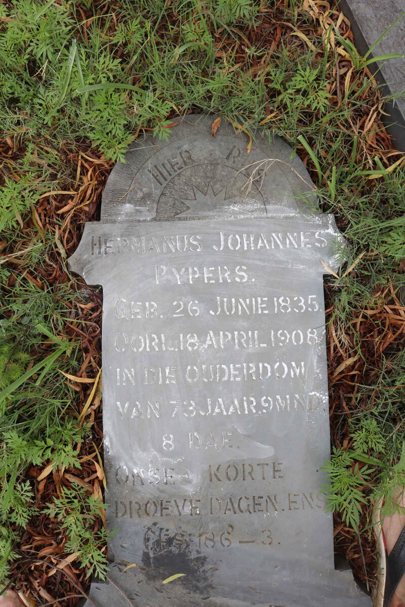 PYPERS Hermanus Johannes 1835-1908