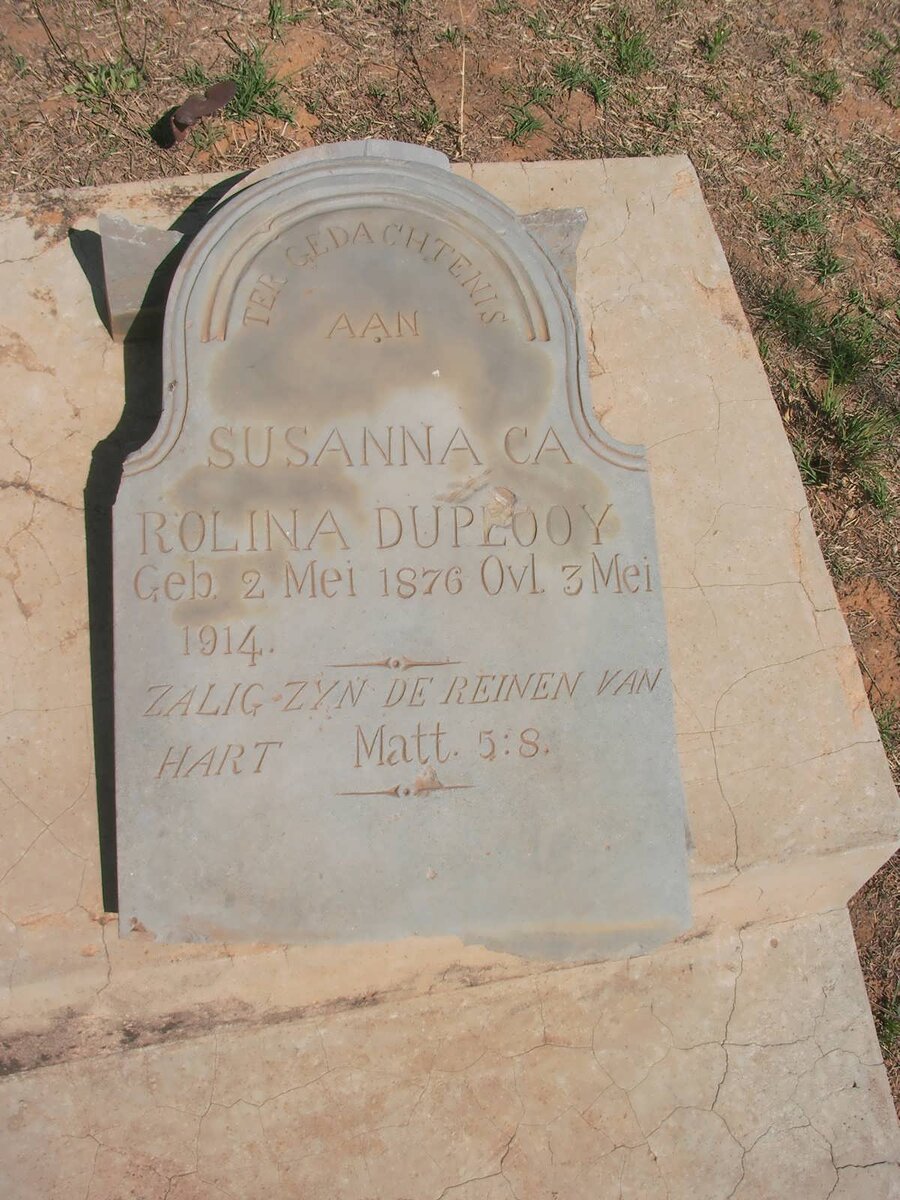 PLOOY Susanna Carolina, du 1876-1914