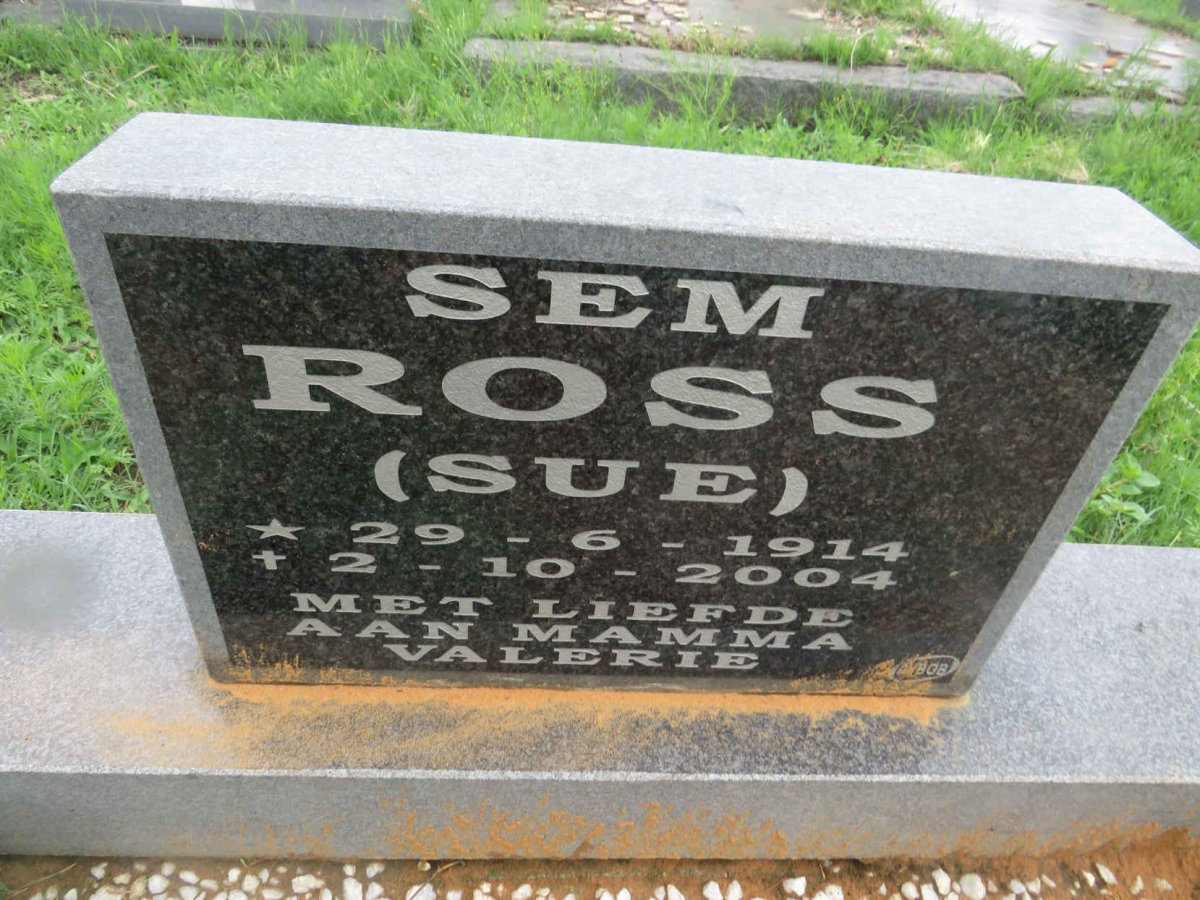 ROSS S.E.M. 1914-1004