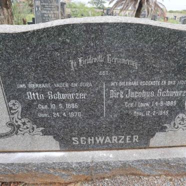 SCHWARZER Otto 1885-1976 &amp; Dirk Jacobus LOUW 1889-1945
