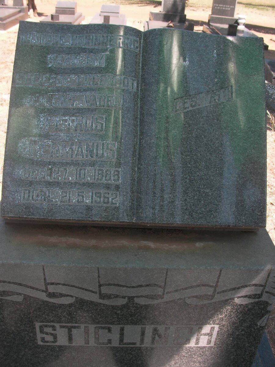 STIGLINGH Petrus Hermanus 1888-1962