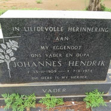 STRYDOM Johannes Hendrik 1909-1974 