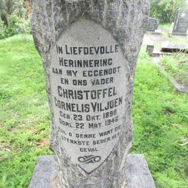 VILJOEN Christoffel Cornelis 1898-1946