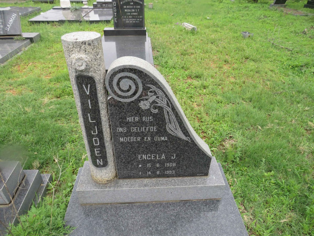 VILJOEN Engela J. 1908-1993