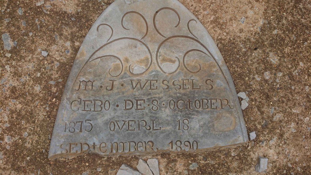 WESSELS M.J. 1875-1890